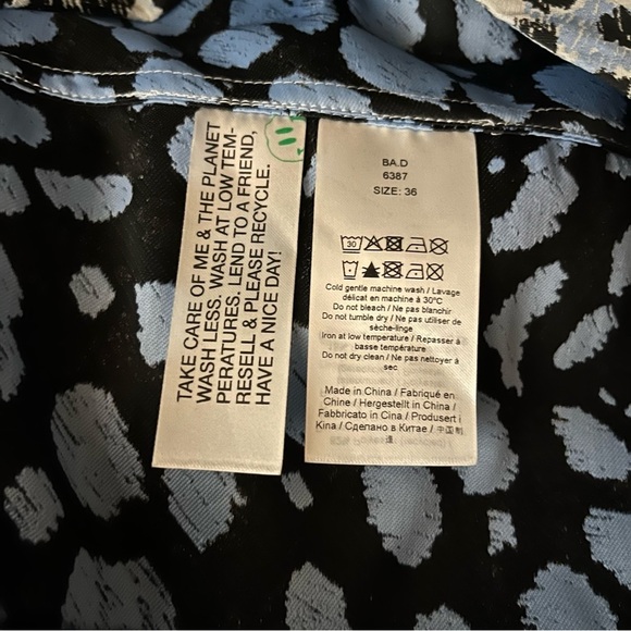 NWT Ganni Jacquard Column dress with pockets - Picture 13 of 14